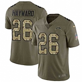 Nike Chargers 26 Casey Hayward Olive Camo Salute To Service Limited Jersey Dzhi,baseball caps,new era cap wholesale,wholesale hats